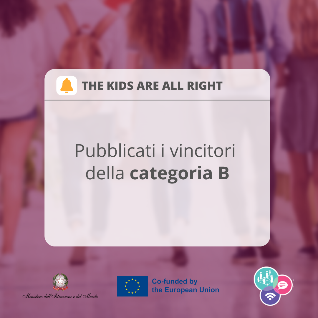 The kids are all right: nominati i vincitori della categoria B